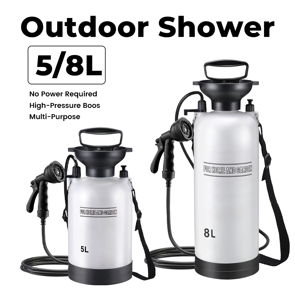 “Doccia Portatile da Campeggio – Acqua Ovunque Senza Elettricità”