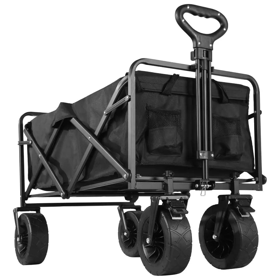“Carrello Pieghevole Ultra Resistente – Trasporta Tutto Senza Fatica (Fino a 75kg)”
